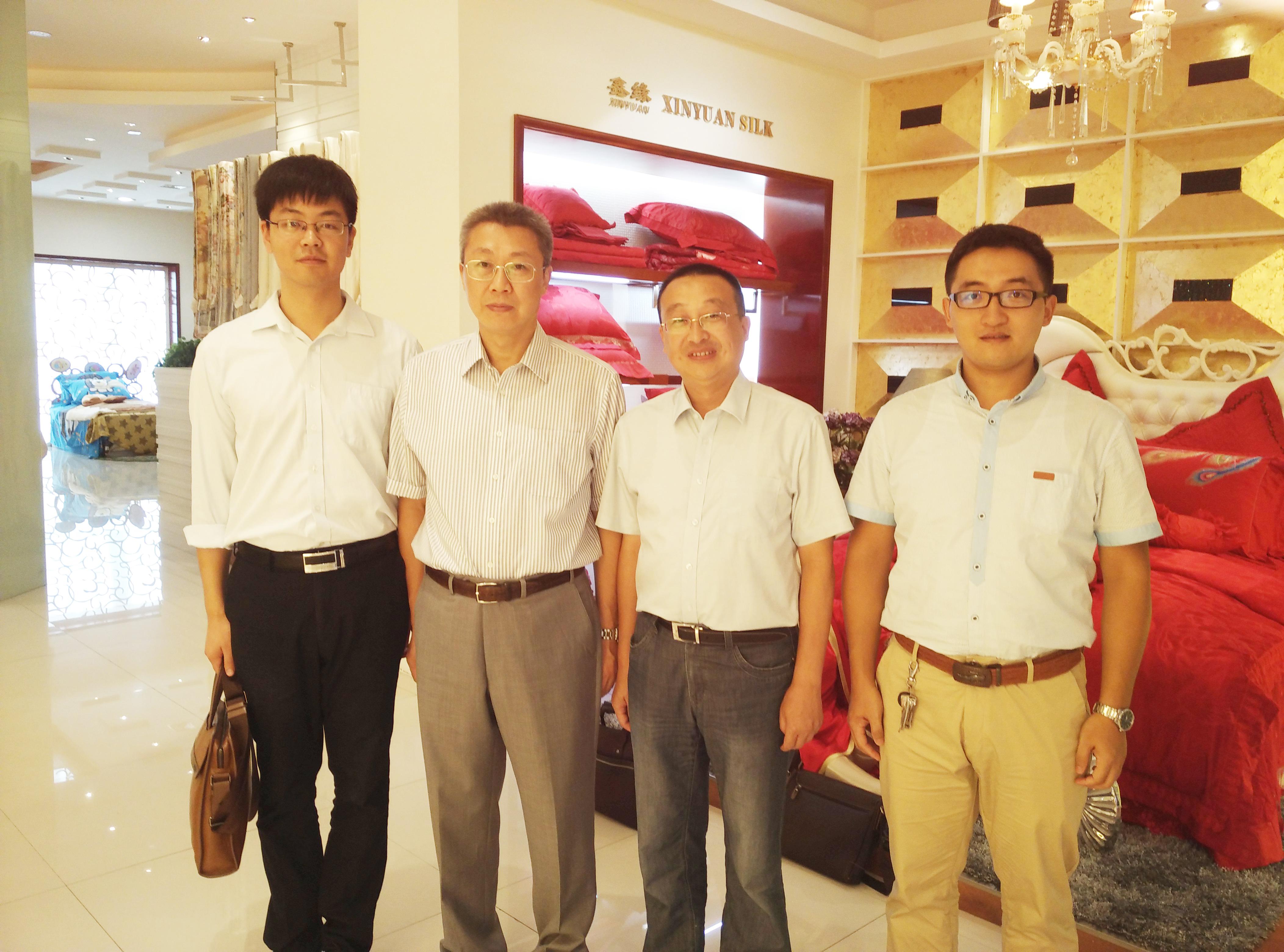 调研纺织骨干企业，共谋产业技术合作（二）